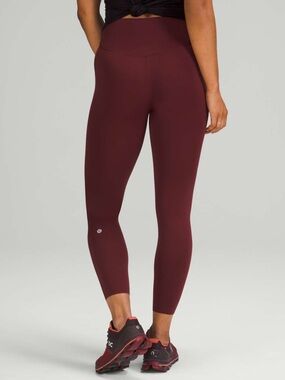 Lululemon Base Pace High-Rise leggings Red Merlot 4